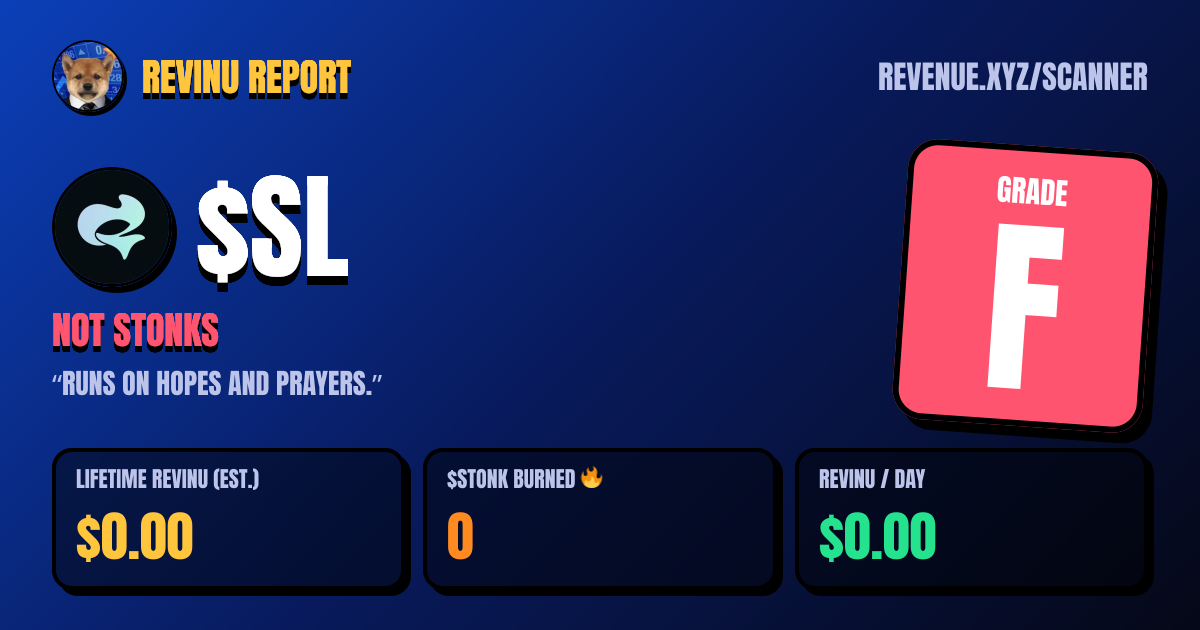 REVINU report card for $SL