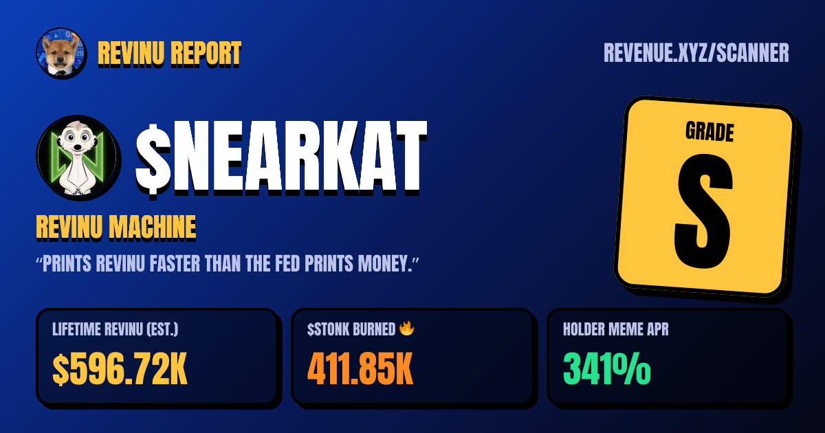 REVINU report card for $NEARKAT